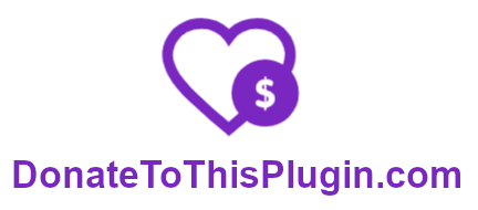 Donate To This Plugin